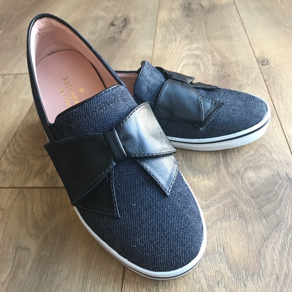 kate spade bow sneakers